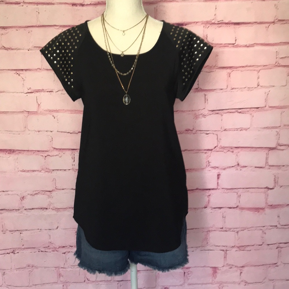 Express Studded Silky Top